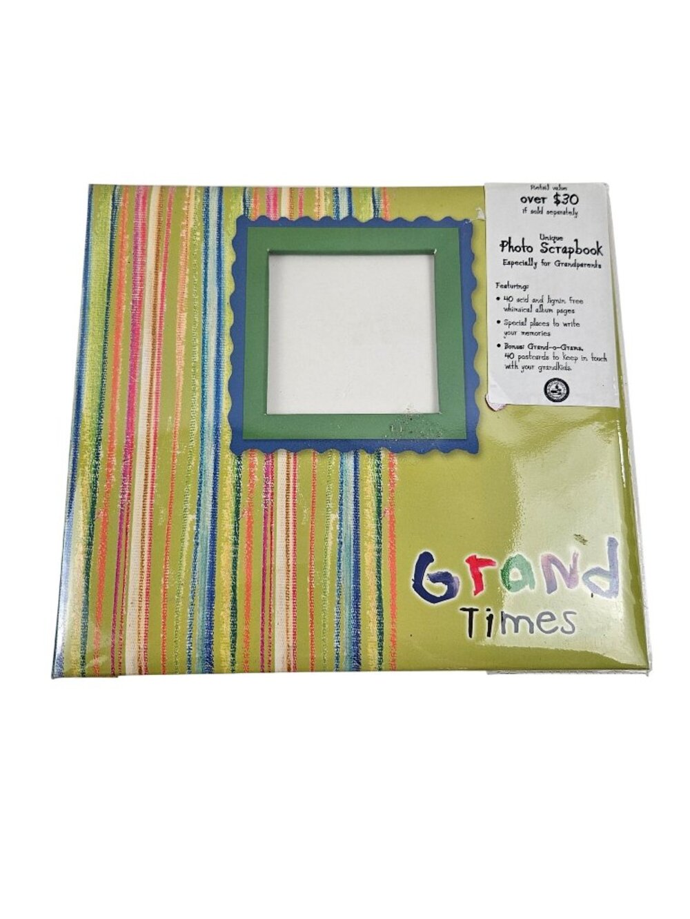 Grand Times Photo Album Postbound Books Are Fun Marianne Richmond Scrapbook 2007